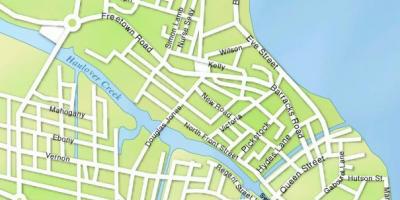 Карта на град Белиз улица